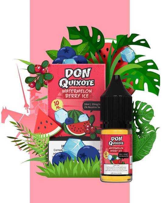 Don Quixote 10 Ml Salt Nic Watermelon Berry Ice