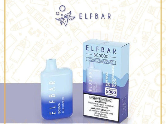 ELFBAR 2000 Puffs Blue Razz Ice