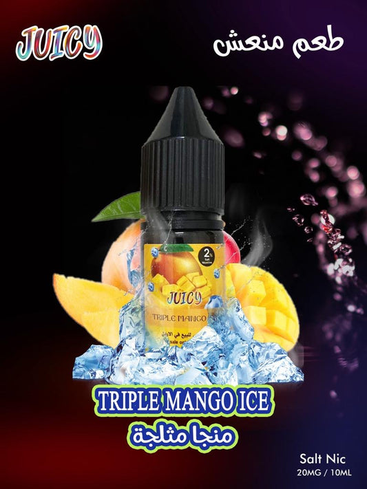 Juicy 10 Ml Salt Nic Triple Mango