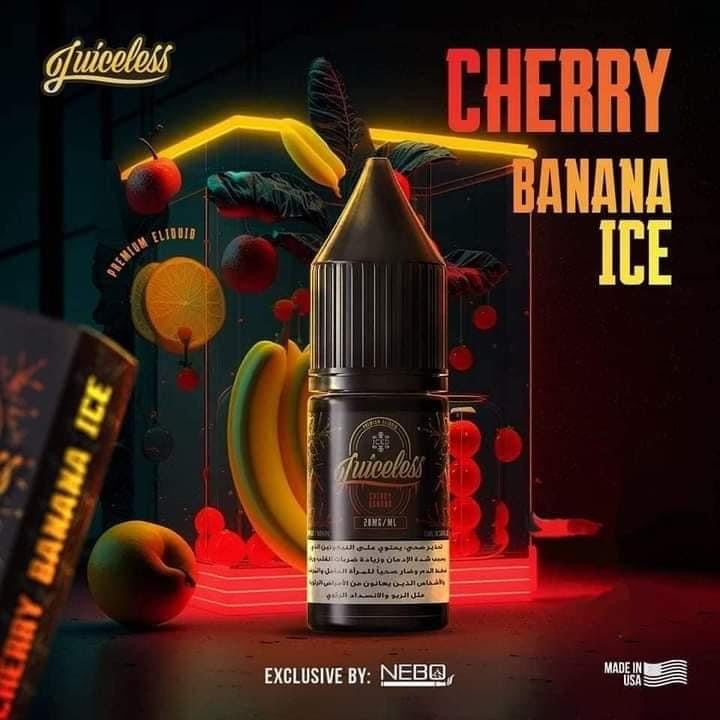 Juiceless 10 Ml Salt Nic Cherry Banana