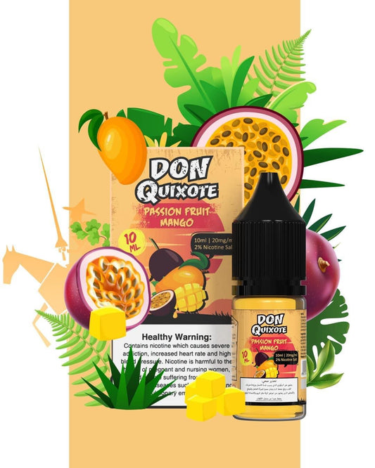 Don Quixote 10 Ml Salt Nic Passion Fruits Mango