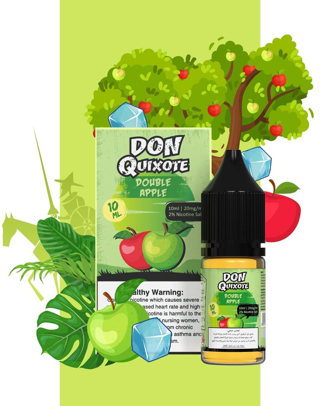 Don Quixote 10 Ml Salt Nic Double apple Ice