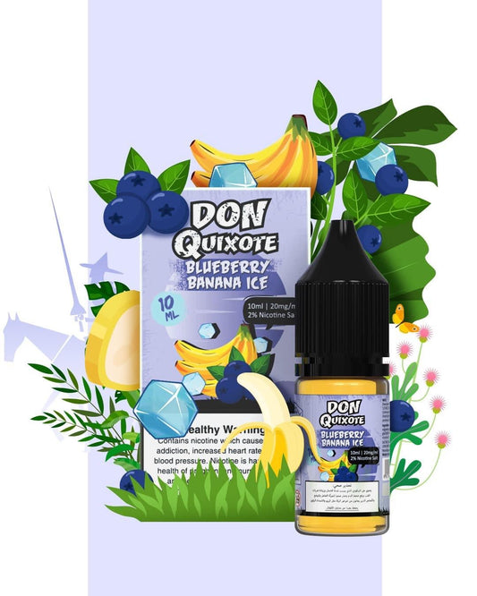 Don Quixote 10 Ml Salt Nic Blueberry Banana Ice