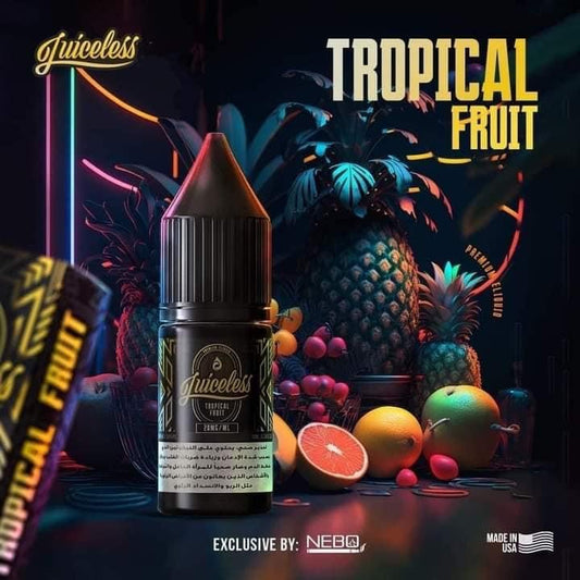 Juiceless 10 Ml Salt Nic Tropical Fruit