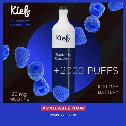 Kief 2000 Puffs Blueberry Raspberry