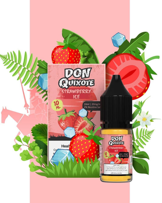 Don Quixote 10 Ml Salt Nic  Strawberry Ice