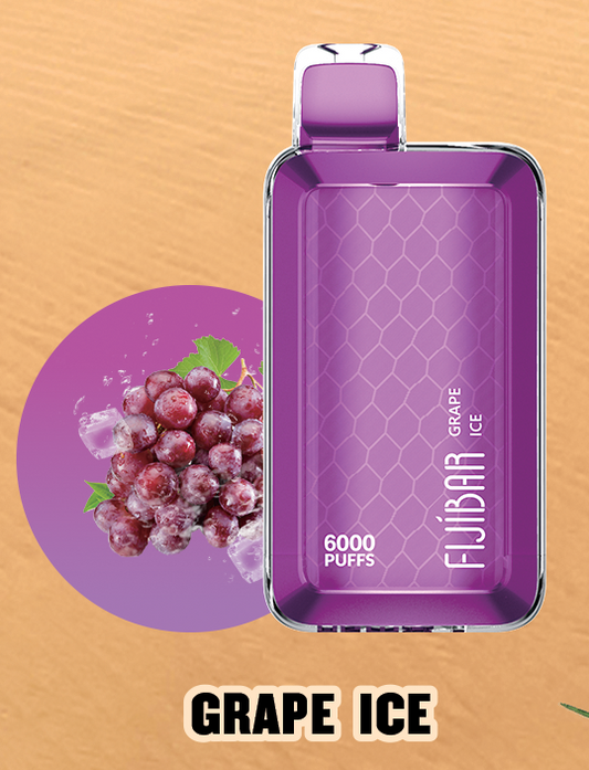 Fiji Bar 6000 Puffs Grape Ice