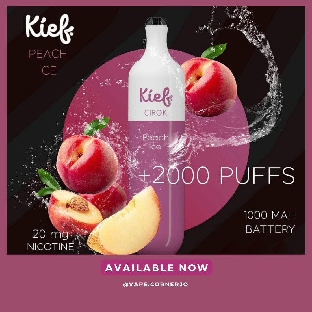 Kief 2000 Puffs Peach