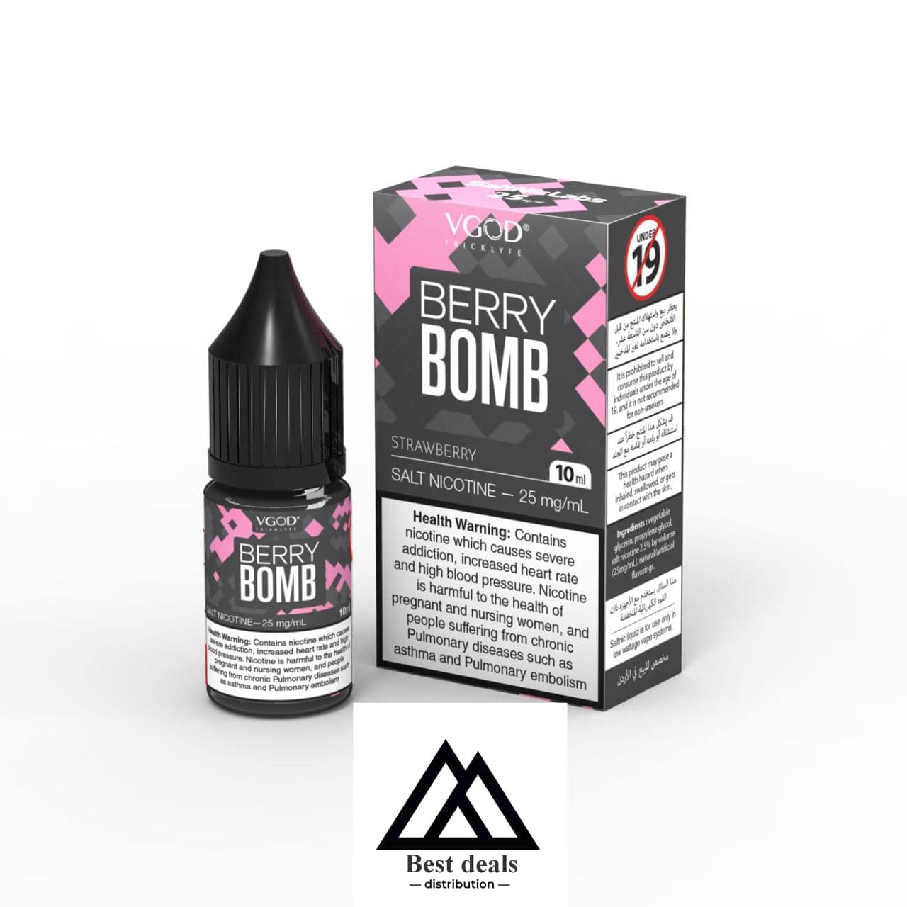 Vgod Berry Bomb  10Ml Salt Nic