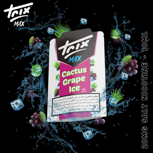 Trix 10 Ml Salt Nic. Cactus Grape Ice Juice