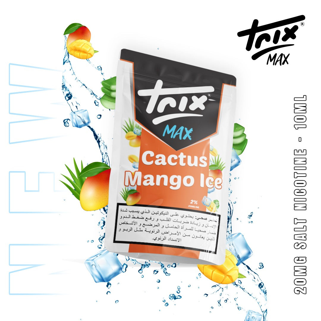 Trix 10 Ml Salt Nic. Cactus Mango Ice Juice