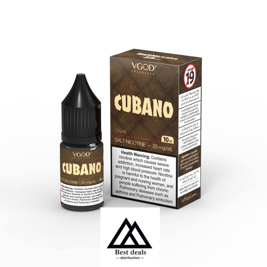 Vgod Cubano Brown 10ML Salt Nic