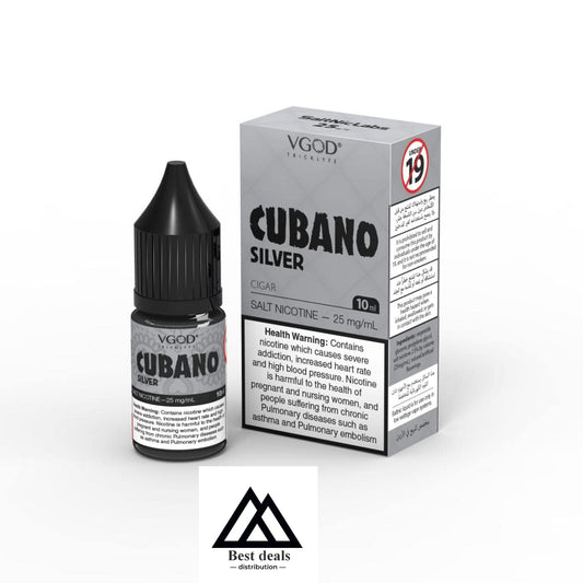 Vgod Cubano Silver 10 ML Salt Nic