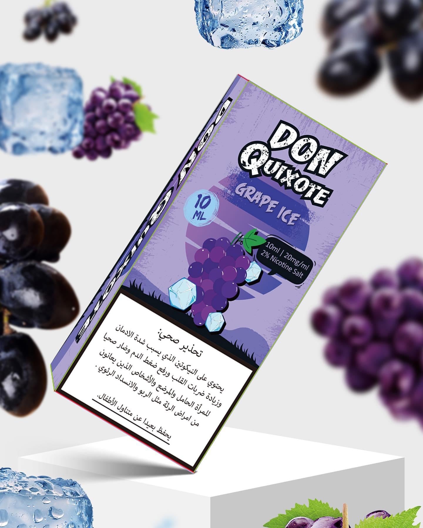 Don Quixote 10 Ml Salt Nic Grape Ice