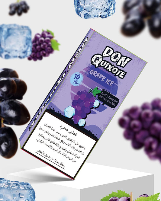 Don Quixote 10 Ml Salt Nic Grape Ice