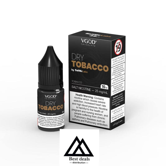 Vgod Dry Tobaco 10 Ml Salt Nic