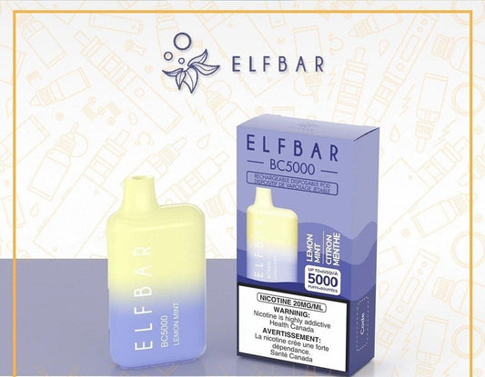 ELFBAR 5000 Puffs Lemon Mint