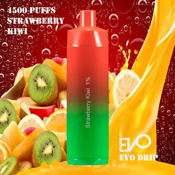 EvoDrip 4500 Puffs Strawberry Kiwi