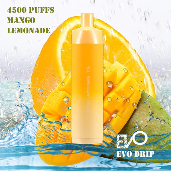 EvoDrip 4500 Puffs Mango Lemonade