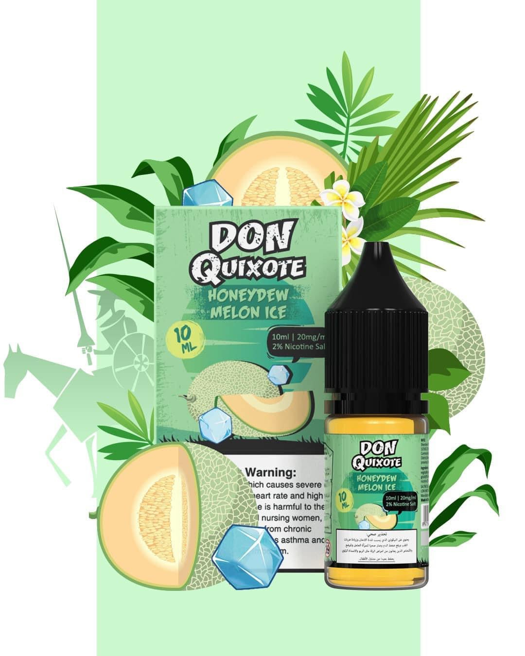 Don Quixote 10 Ml Salt Nic Honeydew Melon Ice