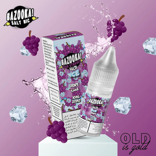 Bazooka Grape Ice 10 Ml Salt Nic