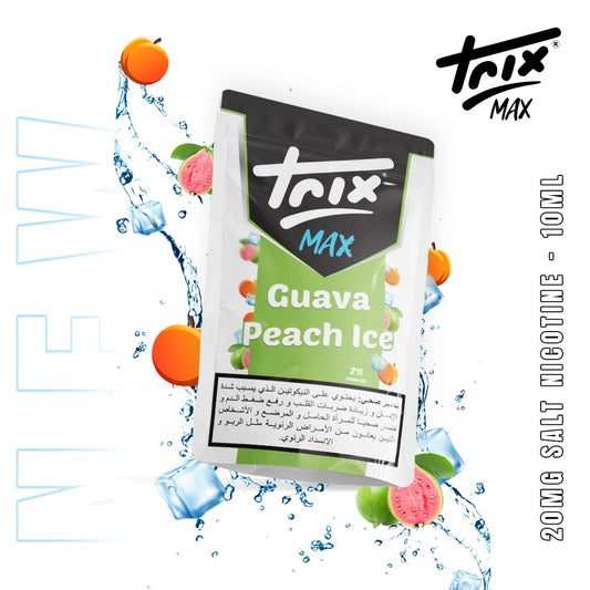 Trix 10 Ml Salt Nic. Guave Peach Ice Juice