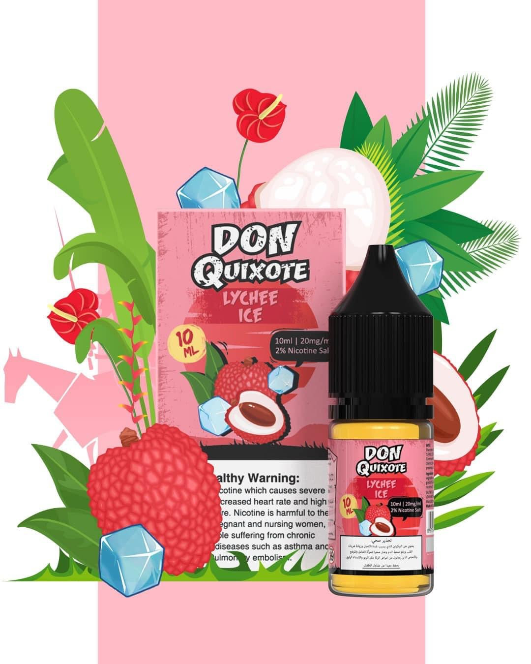 Don Quixote 10 Ml Salt Nic  Lychee Ice