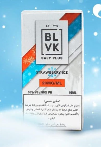 BLVK 10 Ml Salt Nic Strawberry Ice