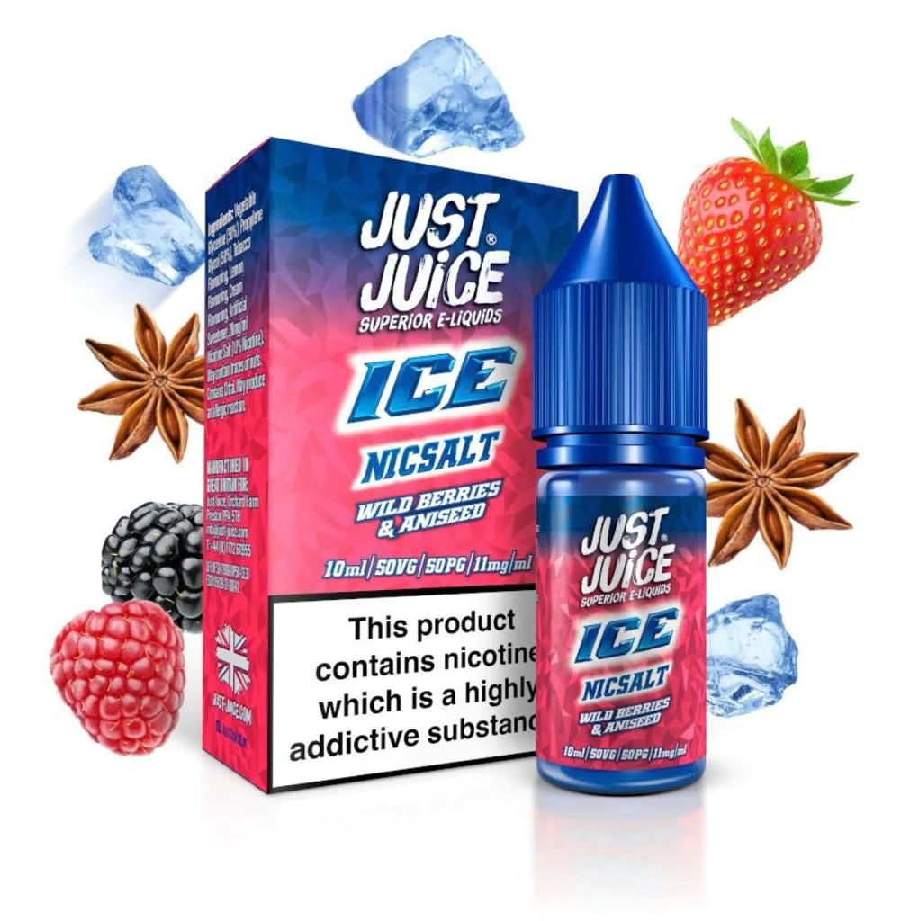 Just Juice 10 Ml Salt Nic wild berries & Aniseed