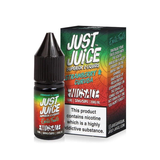 Just Juice 10 Ml Salt Nic strawberry & Curuba on ice