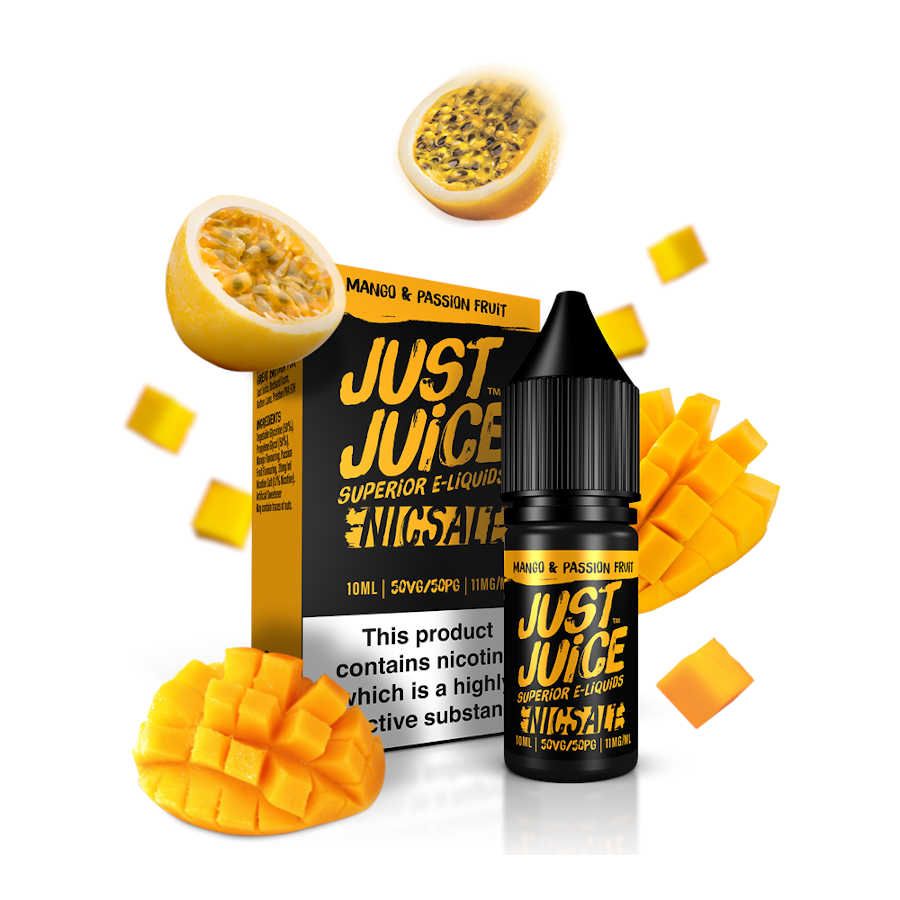 Just Juice 10 Ml Salt Nic mango & passion fruits