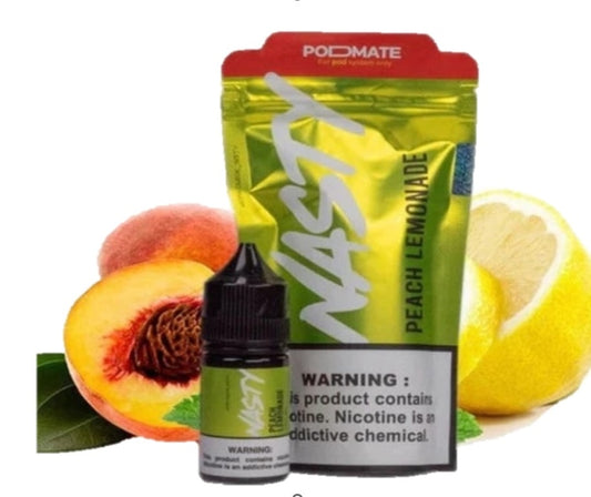 Nasty 10 Ml Salt Nic Peach Lemonad