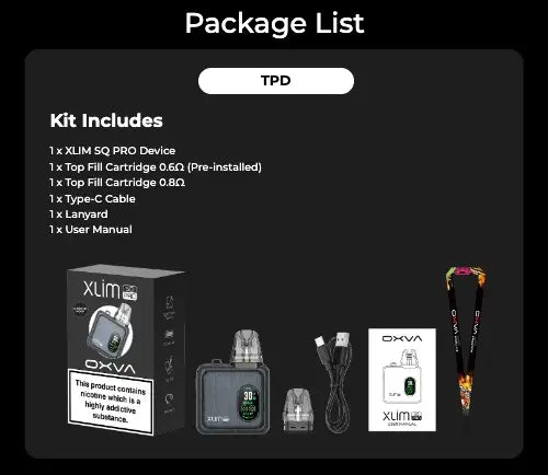 Xlim SQ Pro Device Kit