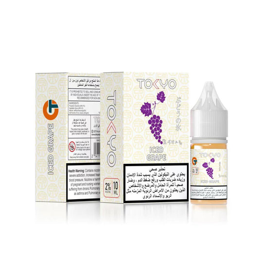 Tokyo Iced Grape 10Ml Salt Nic