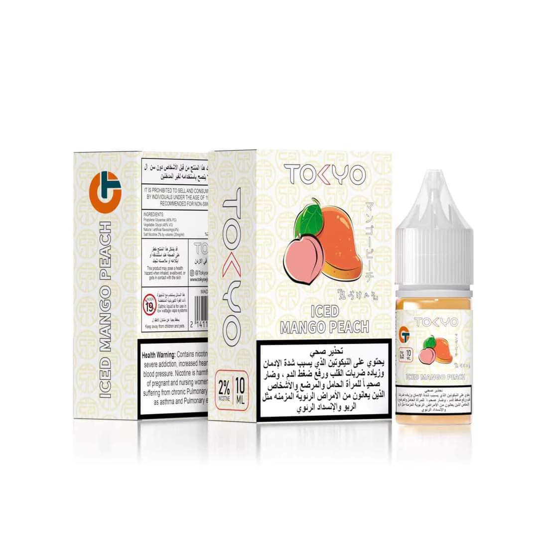 Tokyo Iced Mango Peach 10Ml Salt Nic