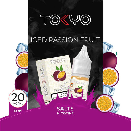 Tokyo Iced Passion Fruit 10Ml Salt Nic