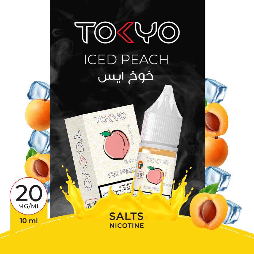 Tokyo Iced Peach 10Ml Salt Nic