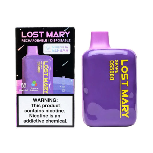 Lost Mary 5000 Puffs Grape