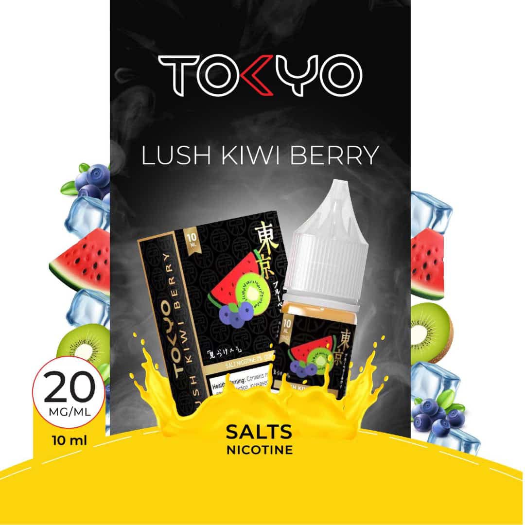 Tokyo Lush Kiwi Berry10Ml Salt Nic