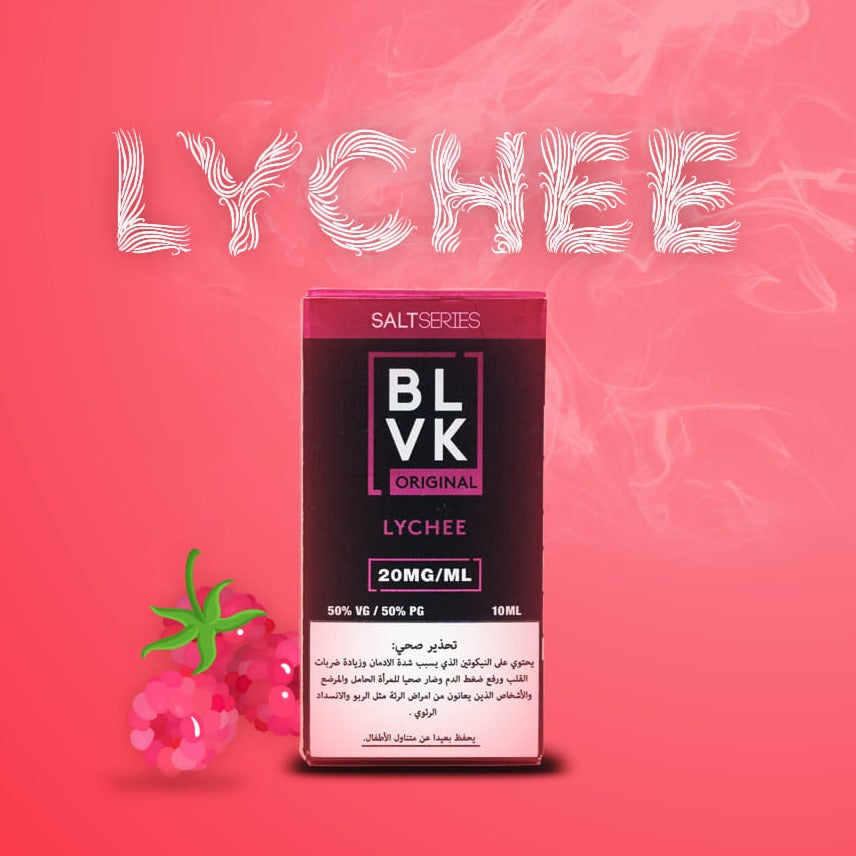 BLVK 10 Ml Salt Nic Lychee