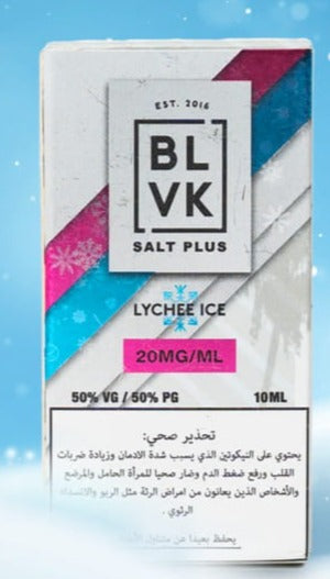 BLVK 10 Ml Salt Nic Lychee Ice