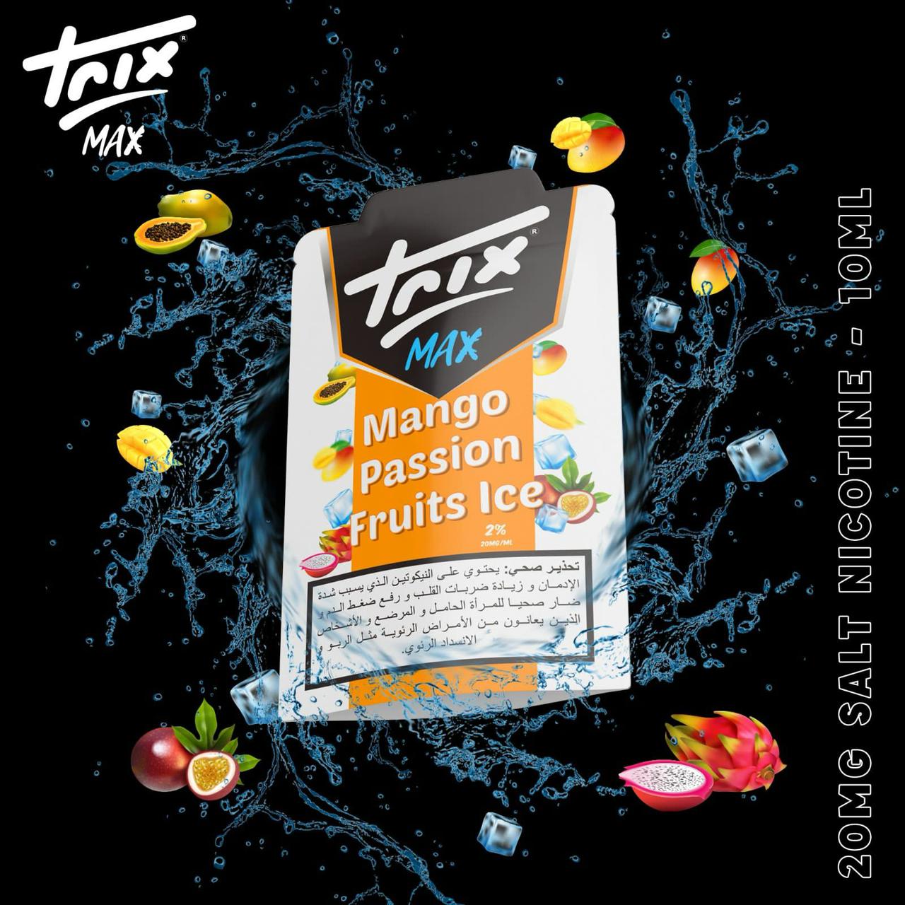 Trix 10 Ml Salt Nic. Mango Passion Fruits Ice Juice