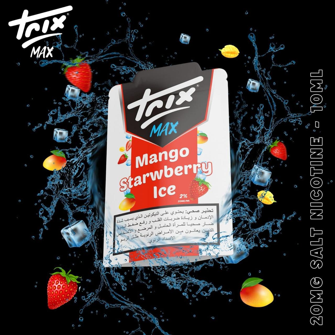 Trix 10 Ml Salt Nic. Mango Strawberry Ice Juice