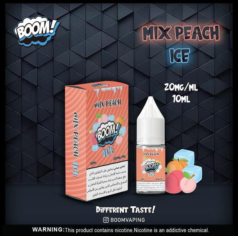 Boom Juice Mix Peach Ice