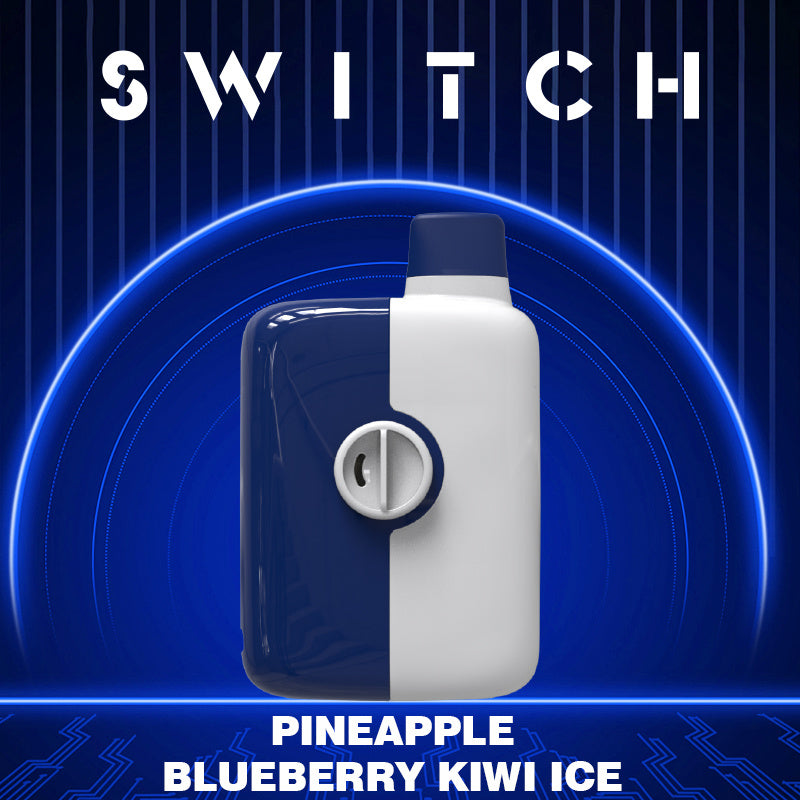 Mr fog Switch Pineapple Blueberry Kiwi Ice