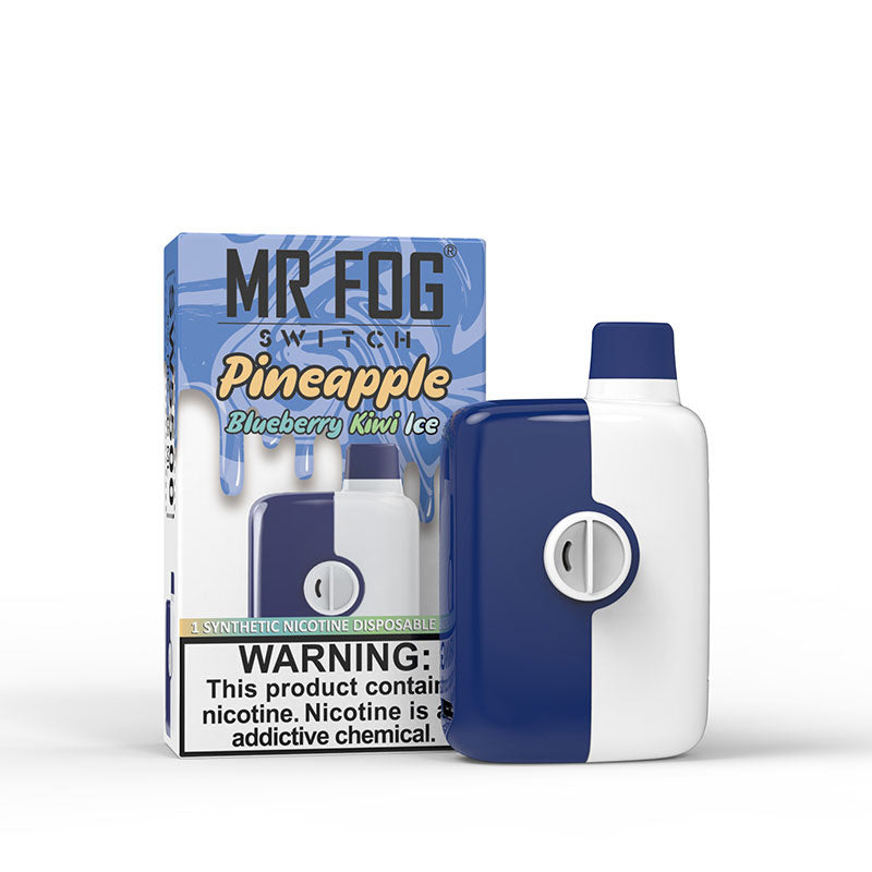 Mr fog Switch Pineapple Blueberry Kiwi Ice