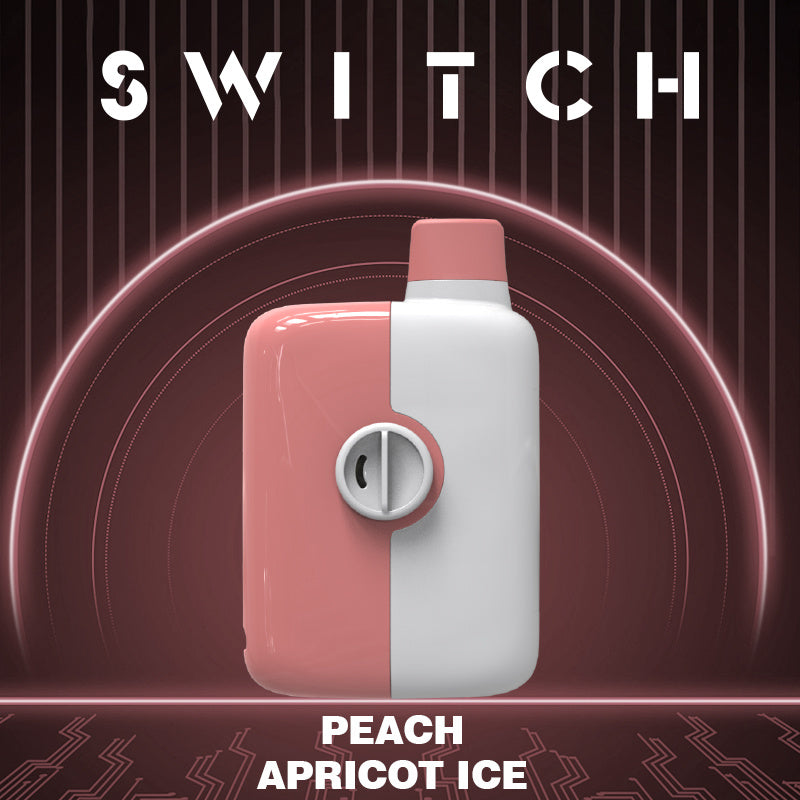 Mr fog Switch Peach Apricot Ice