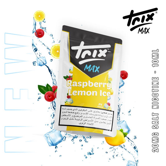 Trix 10 Ml Salt Nic. Raspberry Lemon Ice Juice