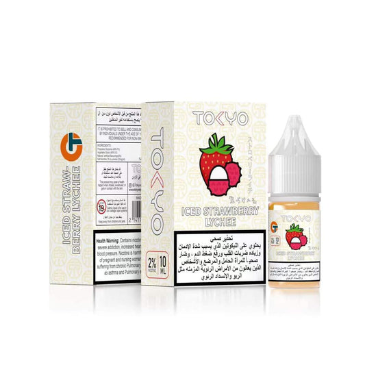 Tokyo Iced Strawberry Lychee 10Ml Salt Nic