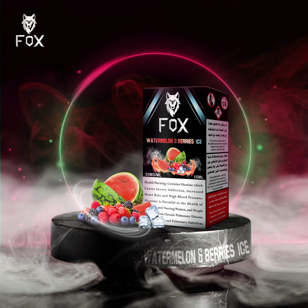 Fox Juice Watermelon & Berries Ice